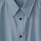 IRENISA | REGULAR COLLAR SHIRT LIGHT SAX