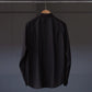 IRENISA | REGULAR COLLAR SHIRT SMOKE BLACK