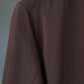 IRENISA | RELAXED SHOULDER JACKET DARK BROWN