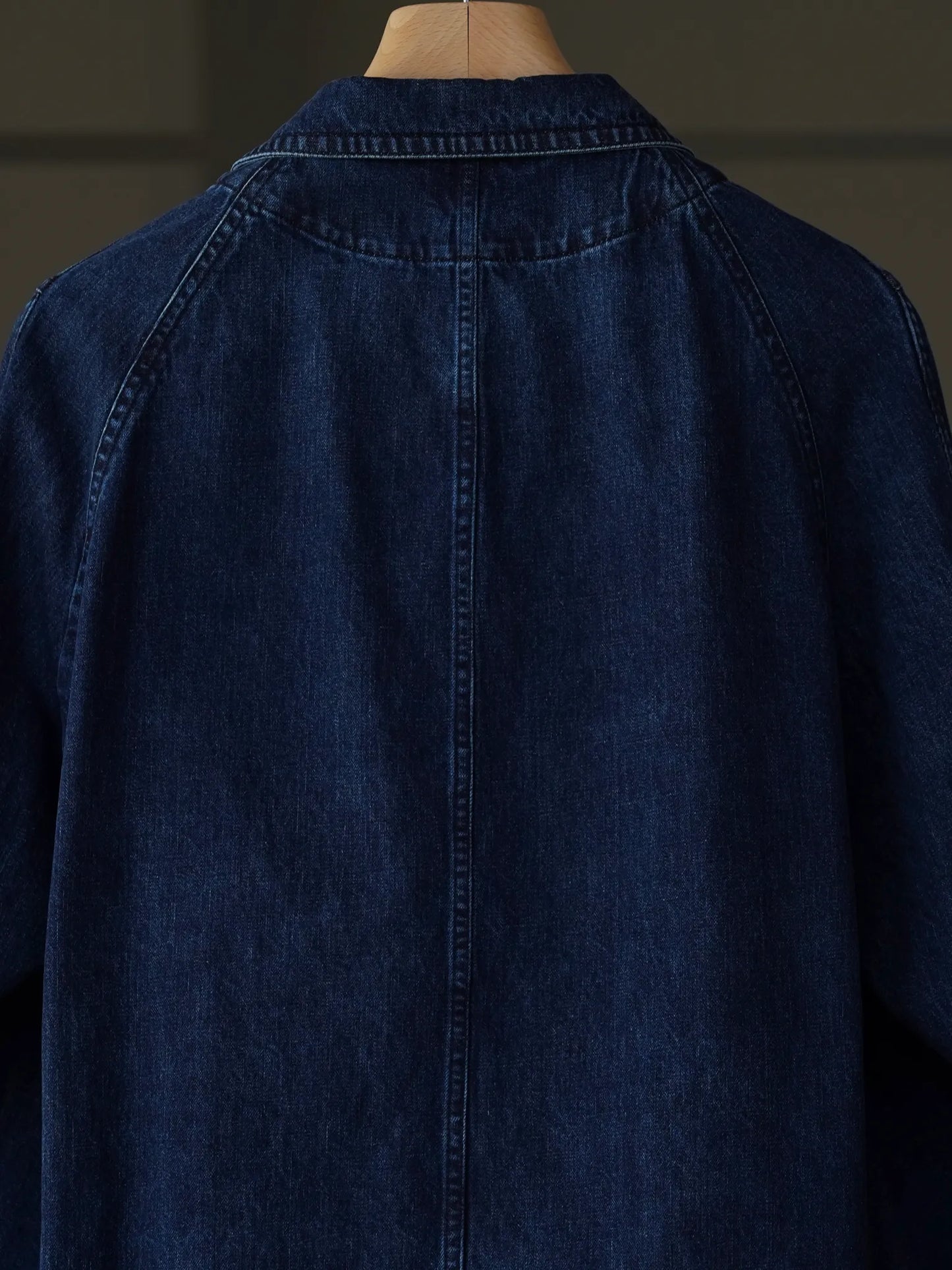 IRENISA | RAILROAD DENIM JACKET FADE INDIGO