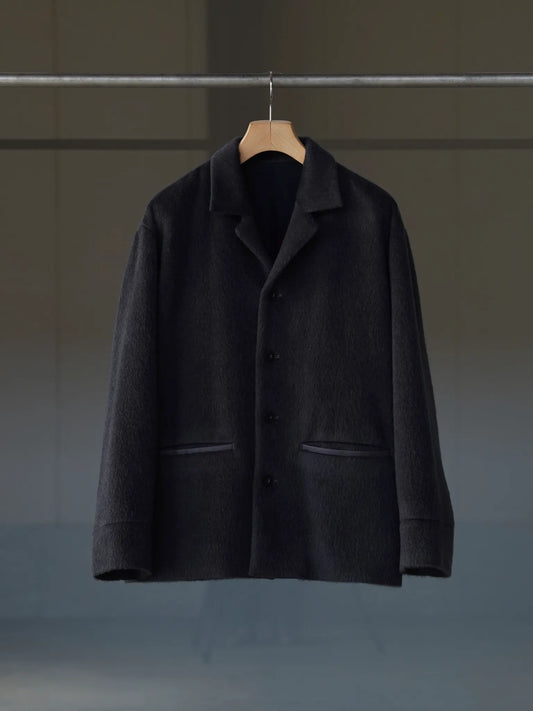IRENISA | BOXY BLOUSON GREEN BLACK
