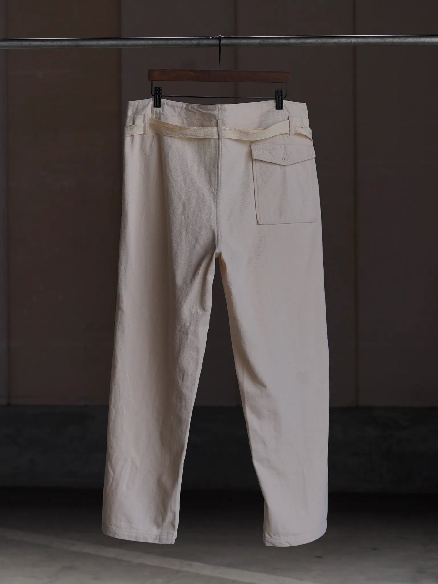 FUKUBORI | Railway Pants 生成り