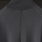 IRENISA | WOOL HIGH-NECK KINIT PULLOVER STONE GRAY