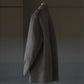 IRENISA | EPAULET STAND COLLAR HALF COAT MOCHA GRAY