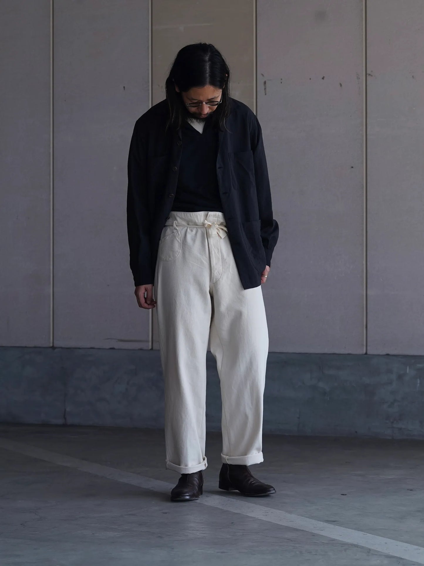 FUKUBORI | Railway Pants 生成り