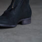 PETROSOLAUM | H center zip [Horse reverse] black