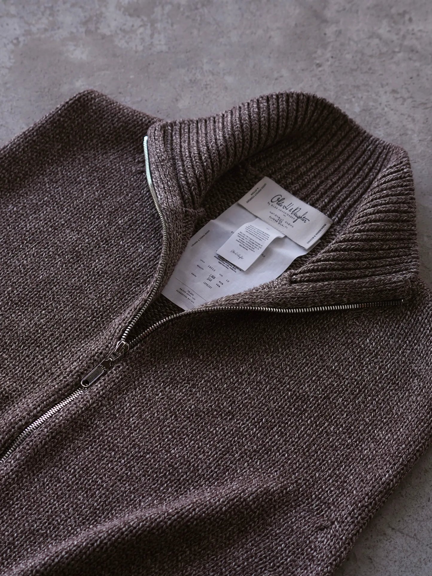 Olde H & Daughter | SI/LI VEST ESPRESSO