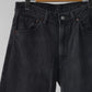 comoli-デニム-5pパンツ-fade-black-2