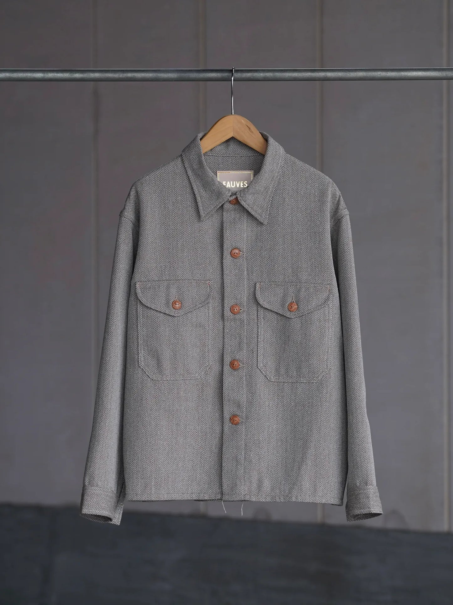 FAUVES | C.P.O-TWEED Dark Khaki