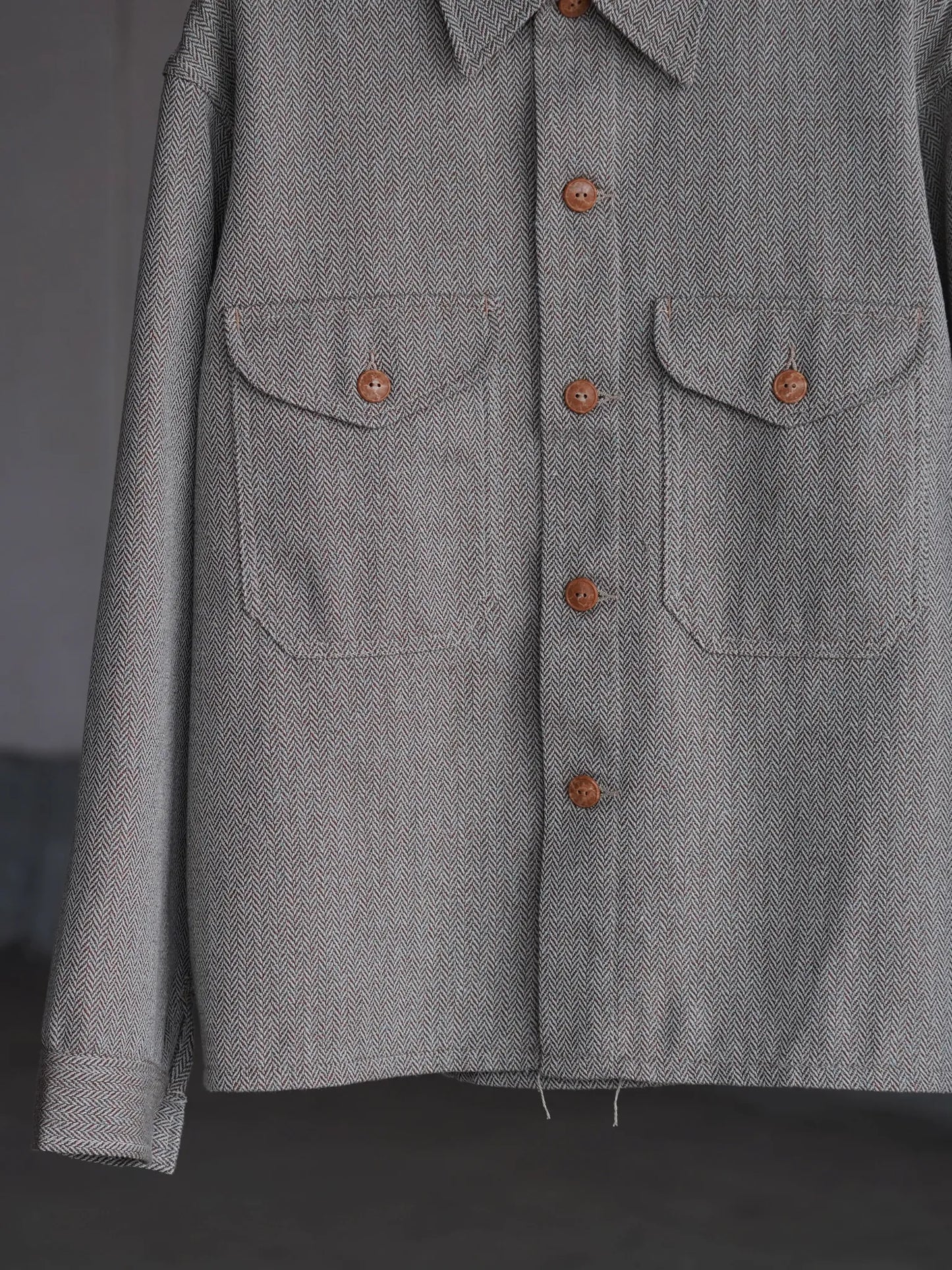 FAUVES | C.P.O-TWEED Dark Khaki