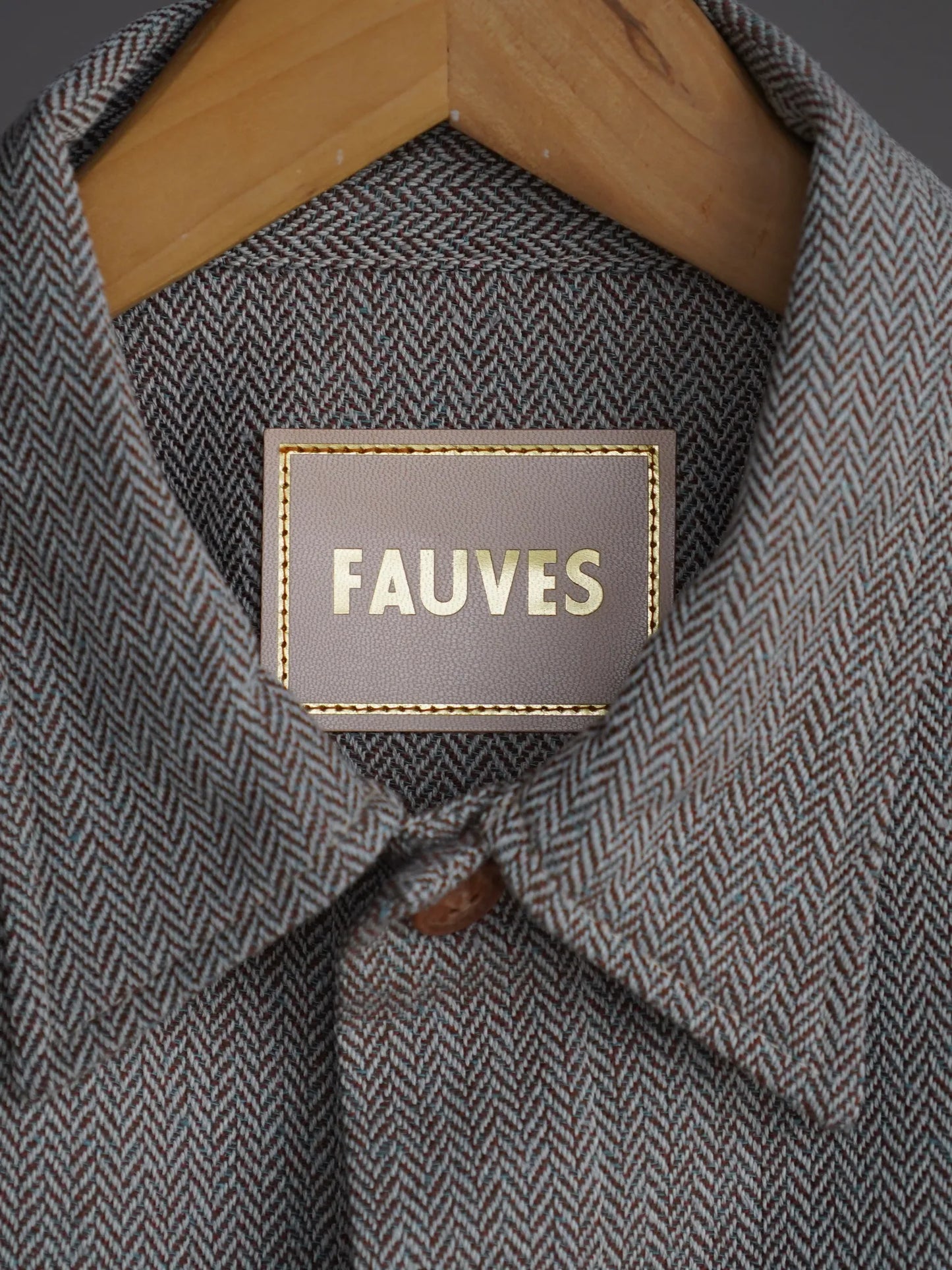 FAUVES | C.P.O-TWEED Dark Khaki