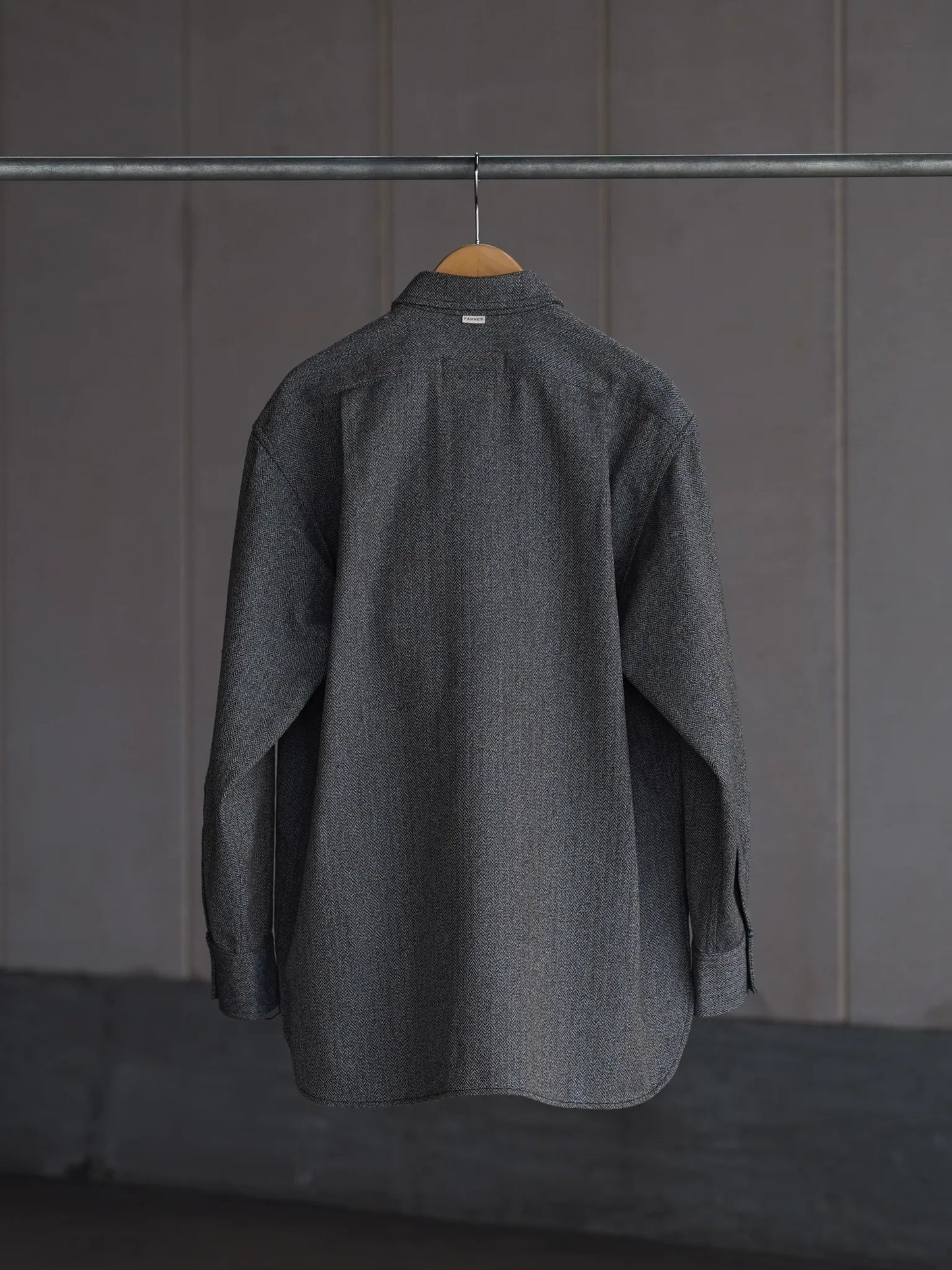 FAUVES | Shirts-RANCH-TWEED Black