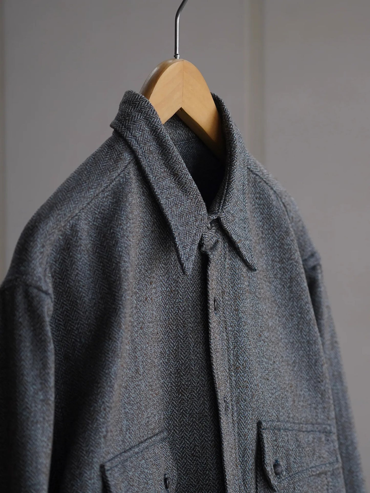 FAUVES | Shirts-RANCH-TWEED Black