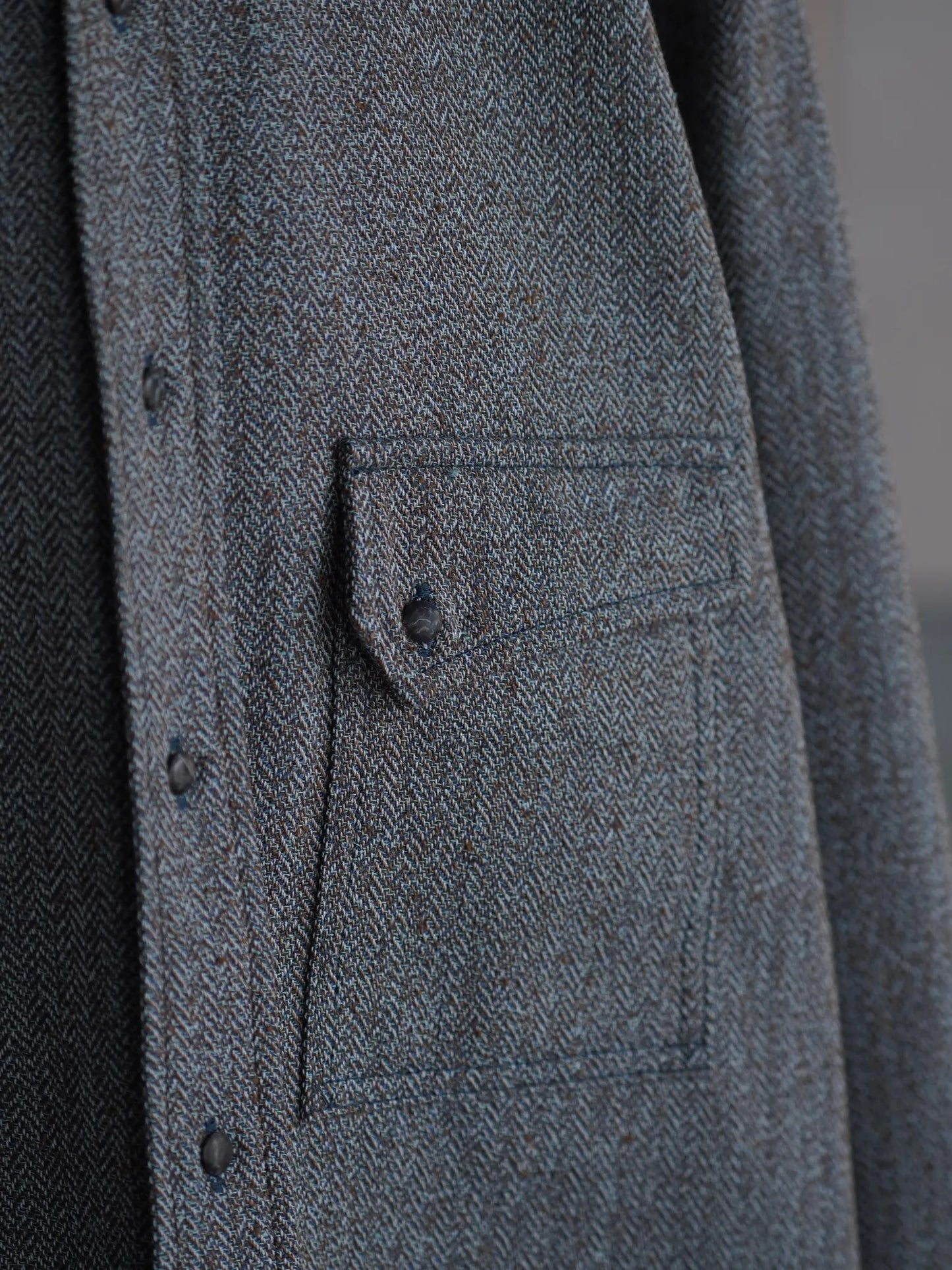 FAUVES | Shirts-RANCH-TWEED Black