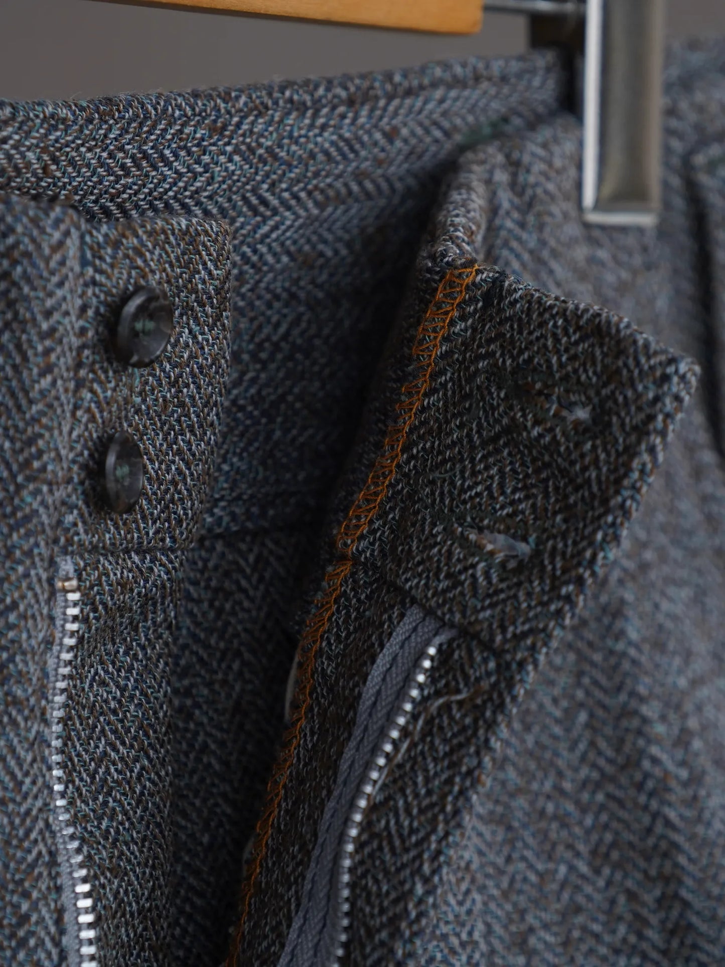 FAUVES | PEG TOP-TWEED Black