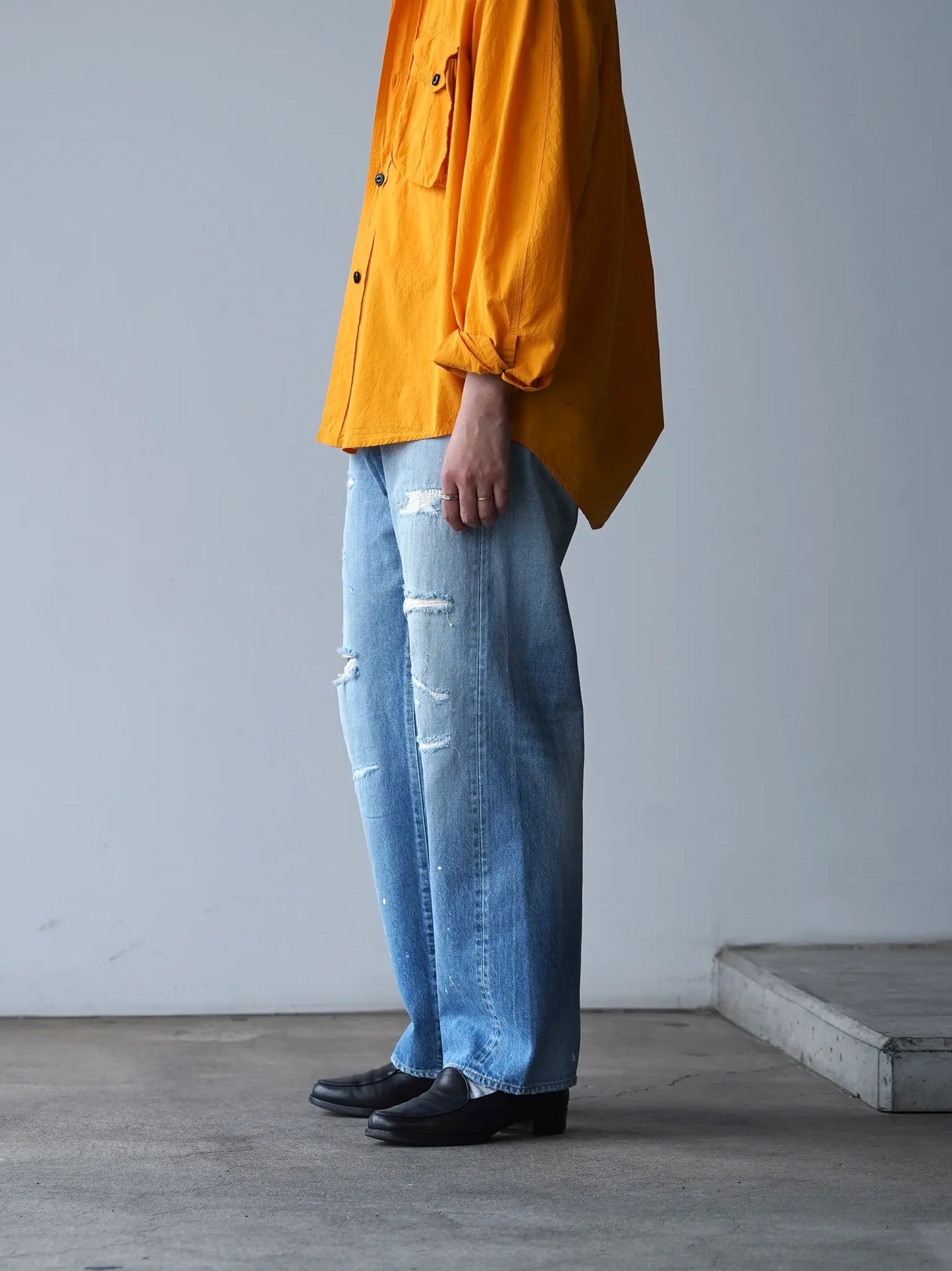 HERILL | HL Repair denim Damagedworn