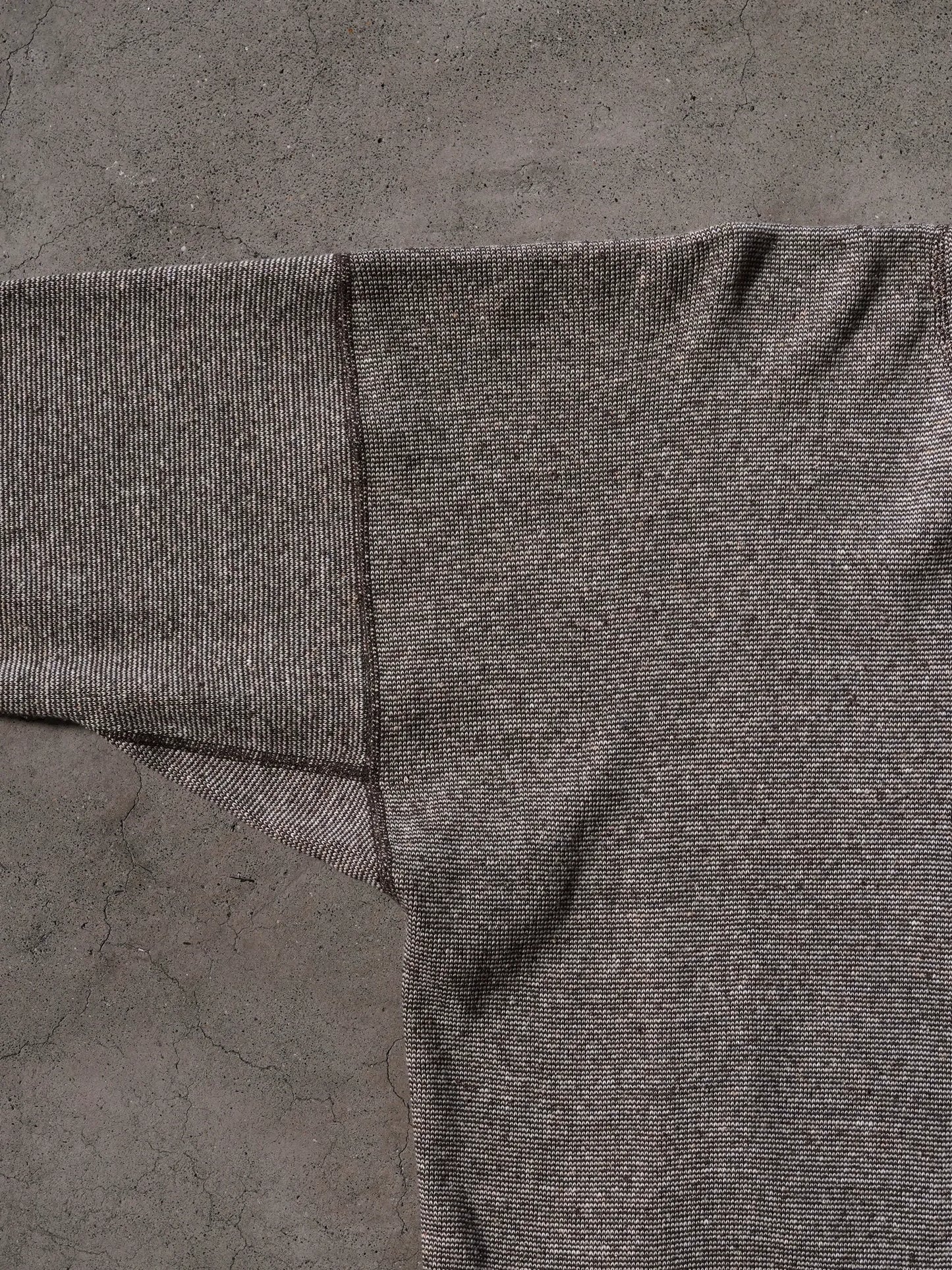 OLDE HOMESTEADER YOUTH | TWEEDISH RIB CREW NECK L/S CHARCOAL