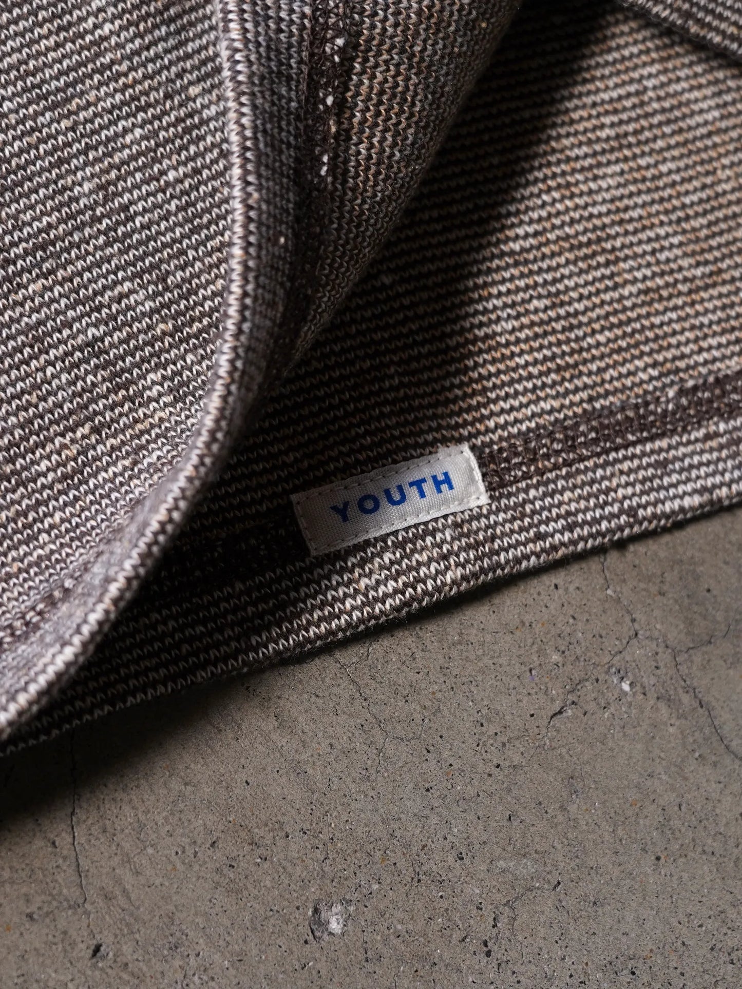 OLDE HOMESTEADER YOUTH | TWEEDISH RIB TURTLE NECK L/S CHARCOAL
