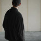 COMOLI | THINコットン ジップジャケット BLACK
