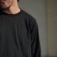 COMOLI | THINコットン クルーネック BLACK