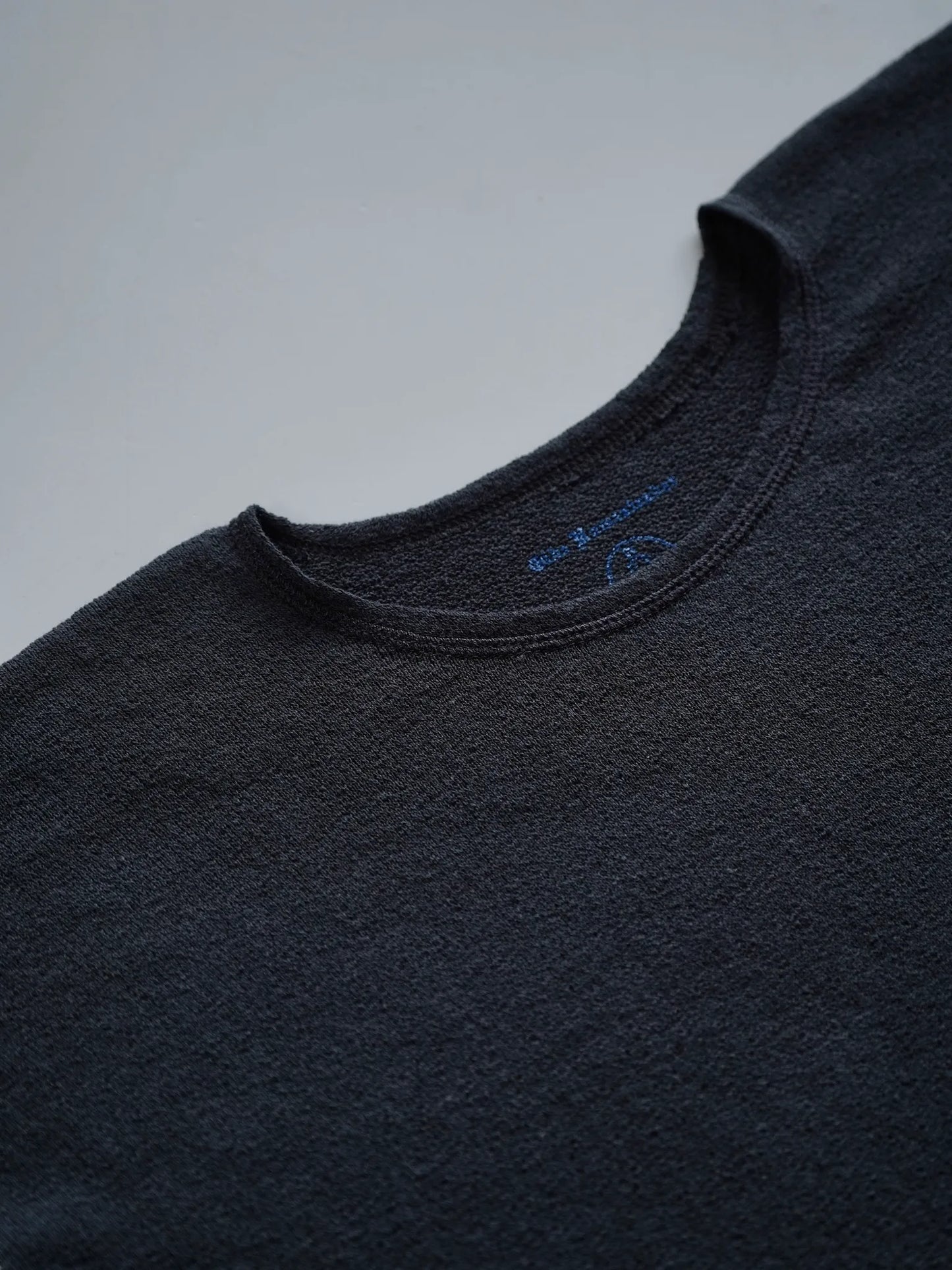 OLDE HOMESTEADER YOUTH | [BACK CREPE JERSEY] CREW NECK LONG SLEEVE BLACK