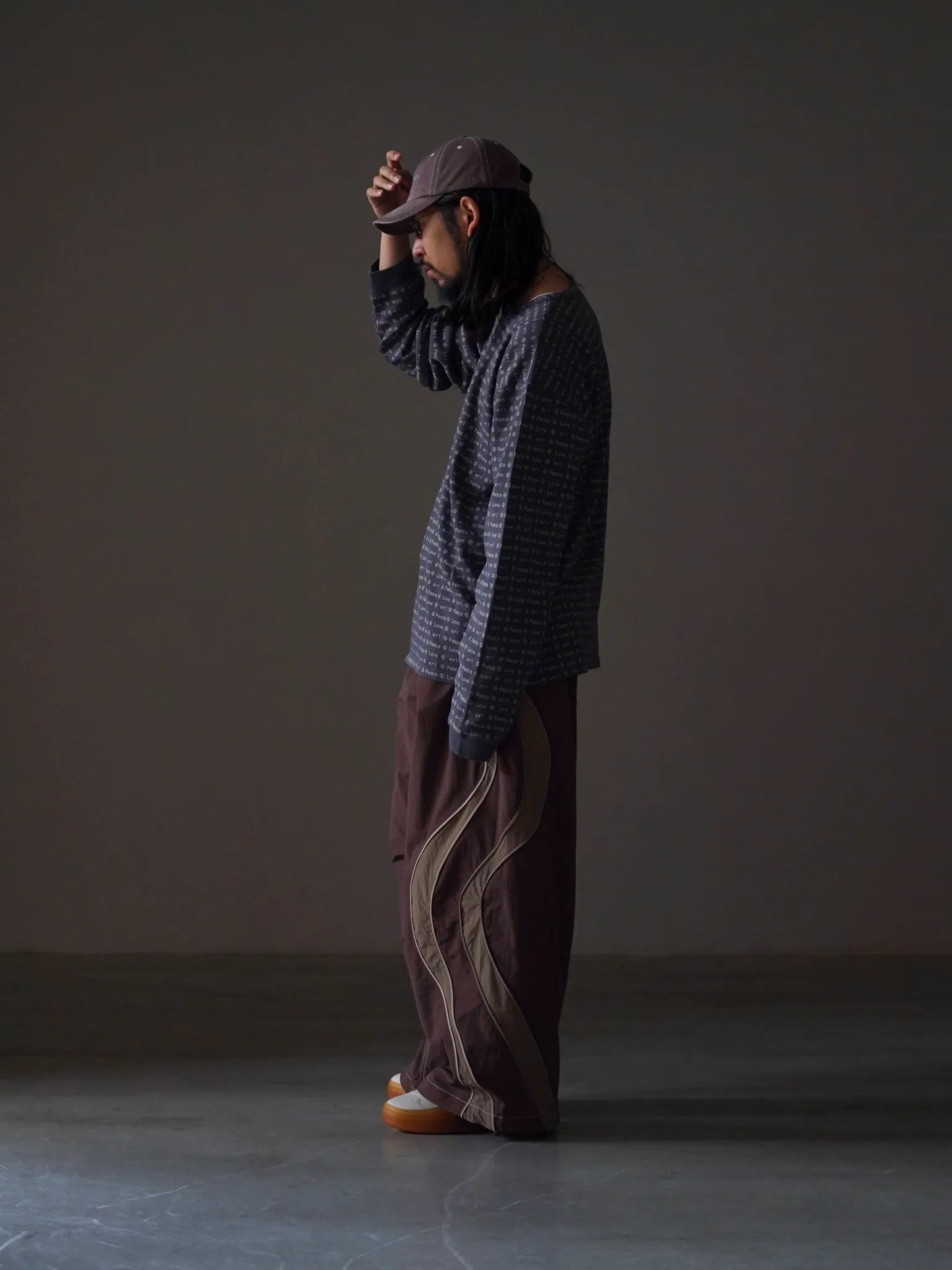 ERL | UFO TRACK PANTS BROWN