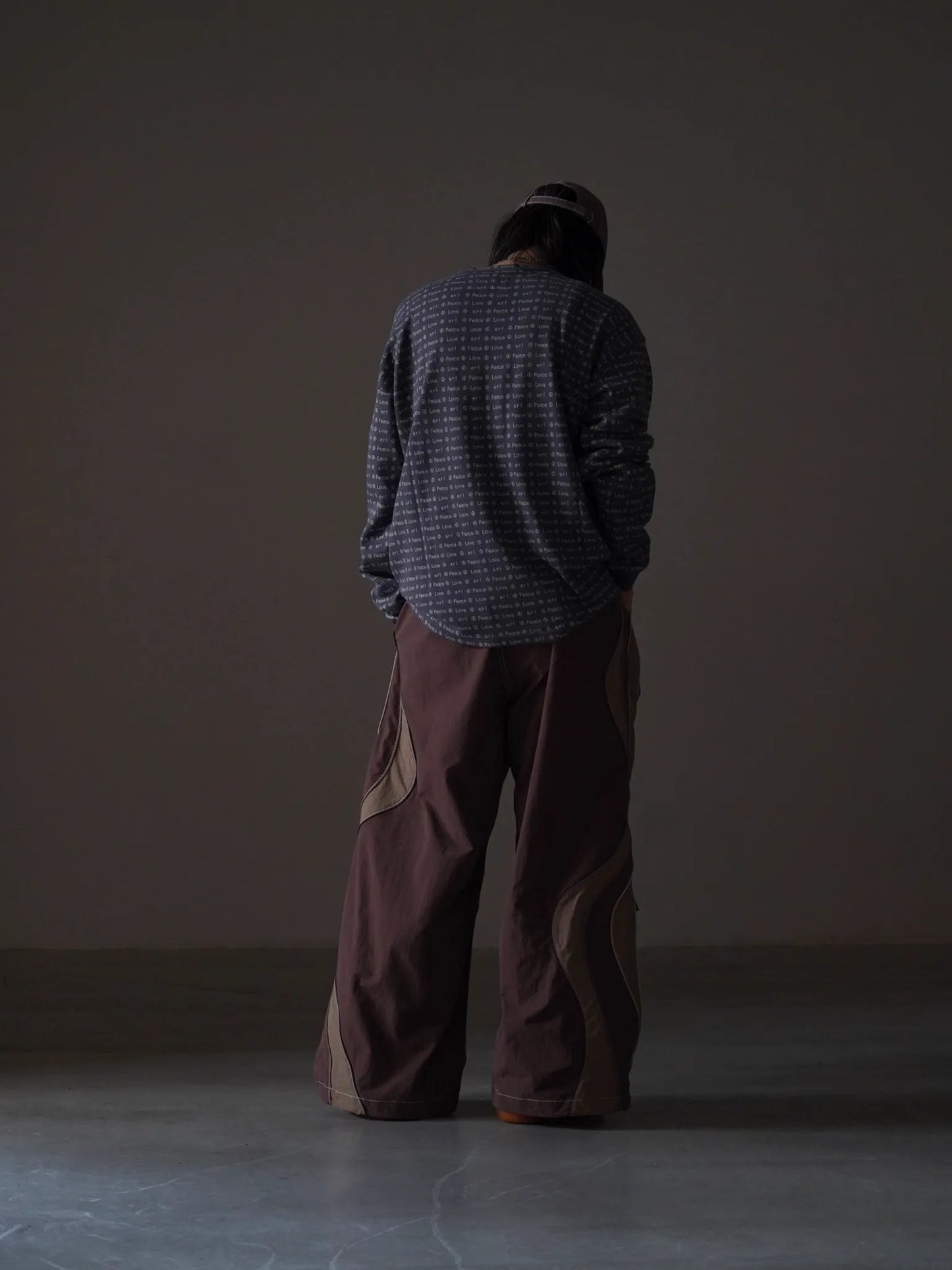 ERL | UFO TRACK PANTS BROWN