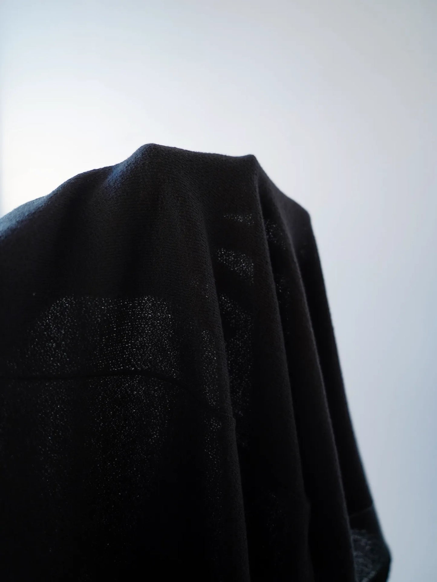 OLDE HOMESTEADER YOUTH | [BACK CREPE JERSEY] CREW NECK LONG SLEEVE BLACK