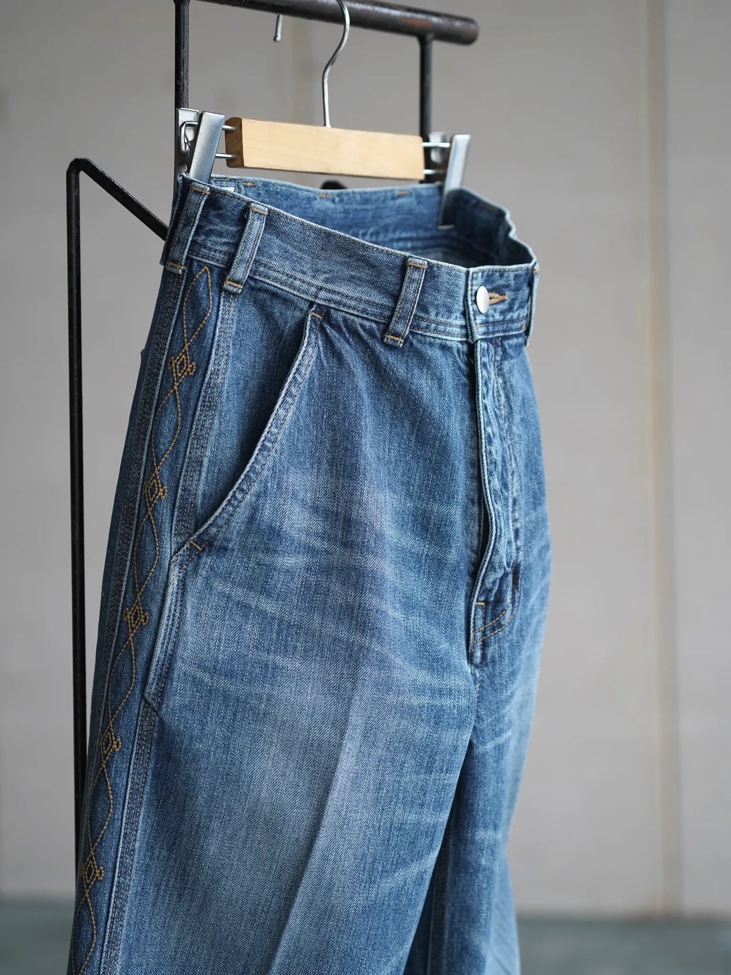 SARTO | [COTTON DENIM] PANTS TYPE 003 WASHED INDIGO