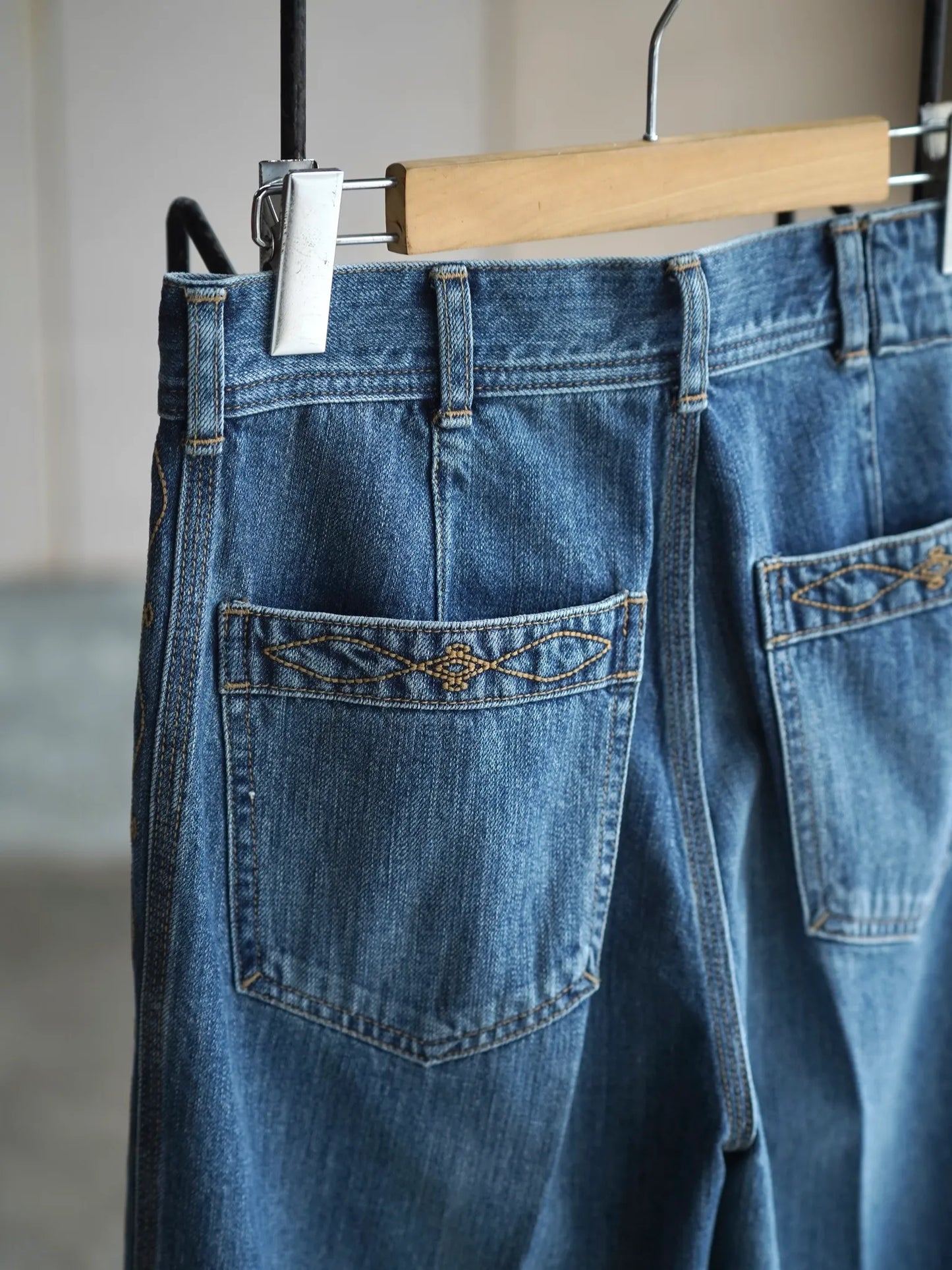 SARTO | [COTTON DENIM] PANTS TYPE 003 WASHED INDIGO