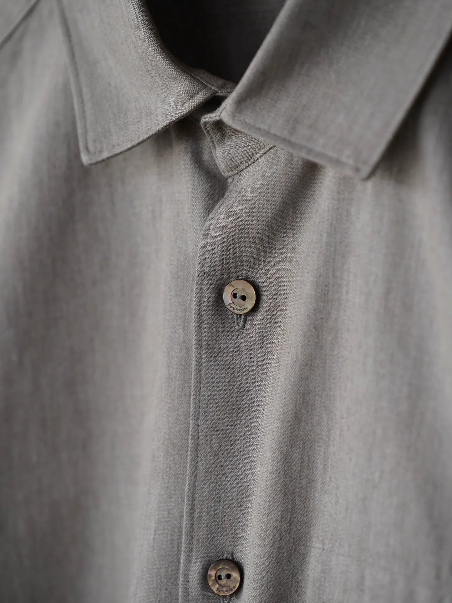 IRENISA | SPREAD COLLAR REGULAR-FIT SHIRT LBEIGE