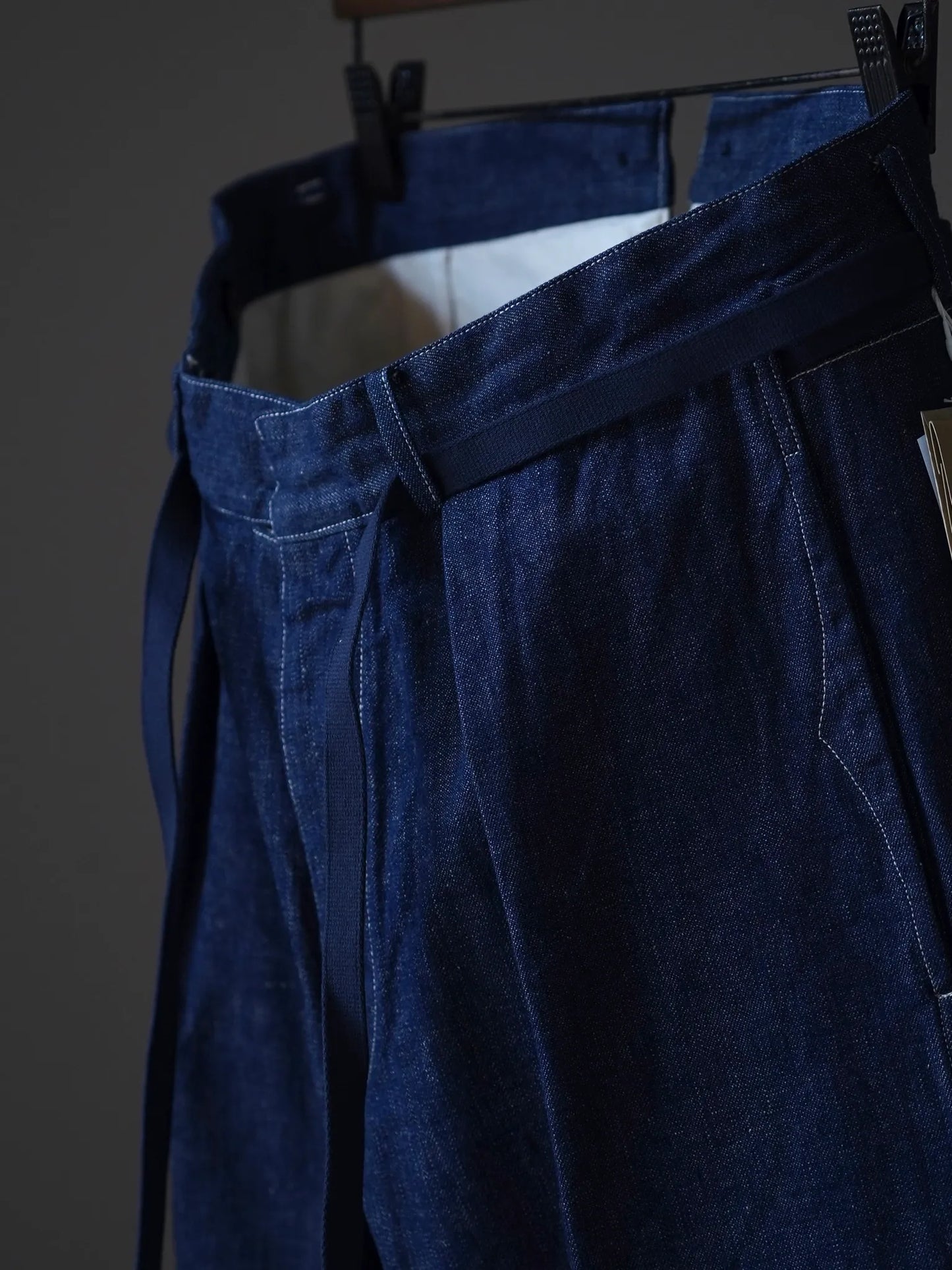 COHÉRENCE | ALAIN 10oz 로거 데님 인디고