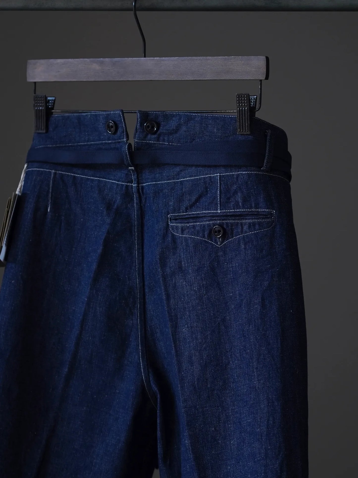 COHÉRENCE | ALAIN 10oz 로거 데님 인디고