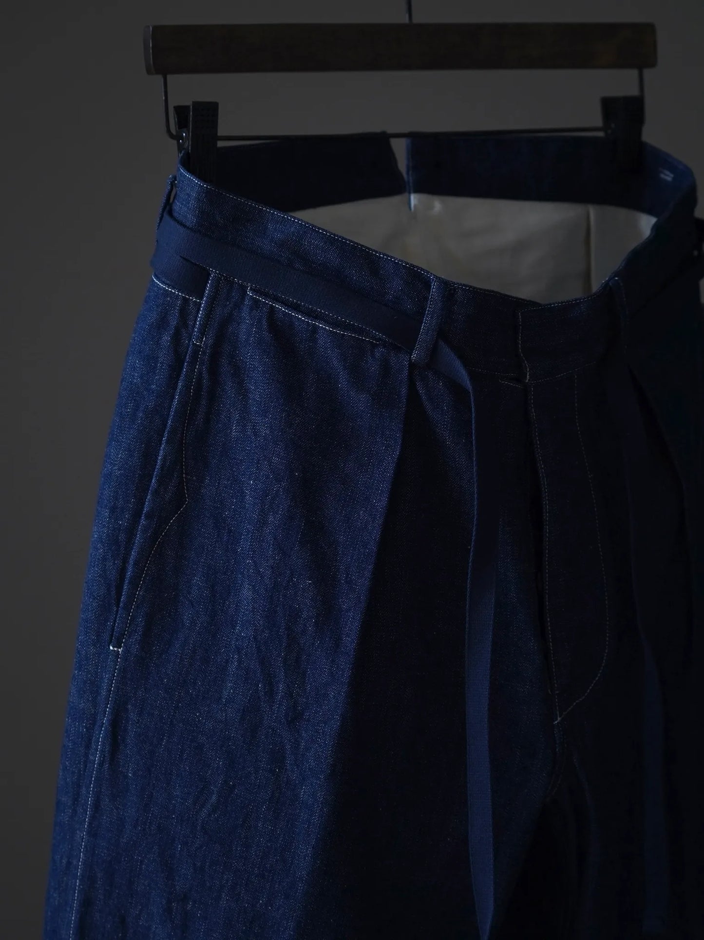 COHÉRENCE | ALAIN 10oz 로거 데님 인디고