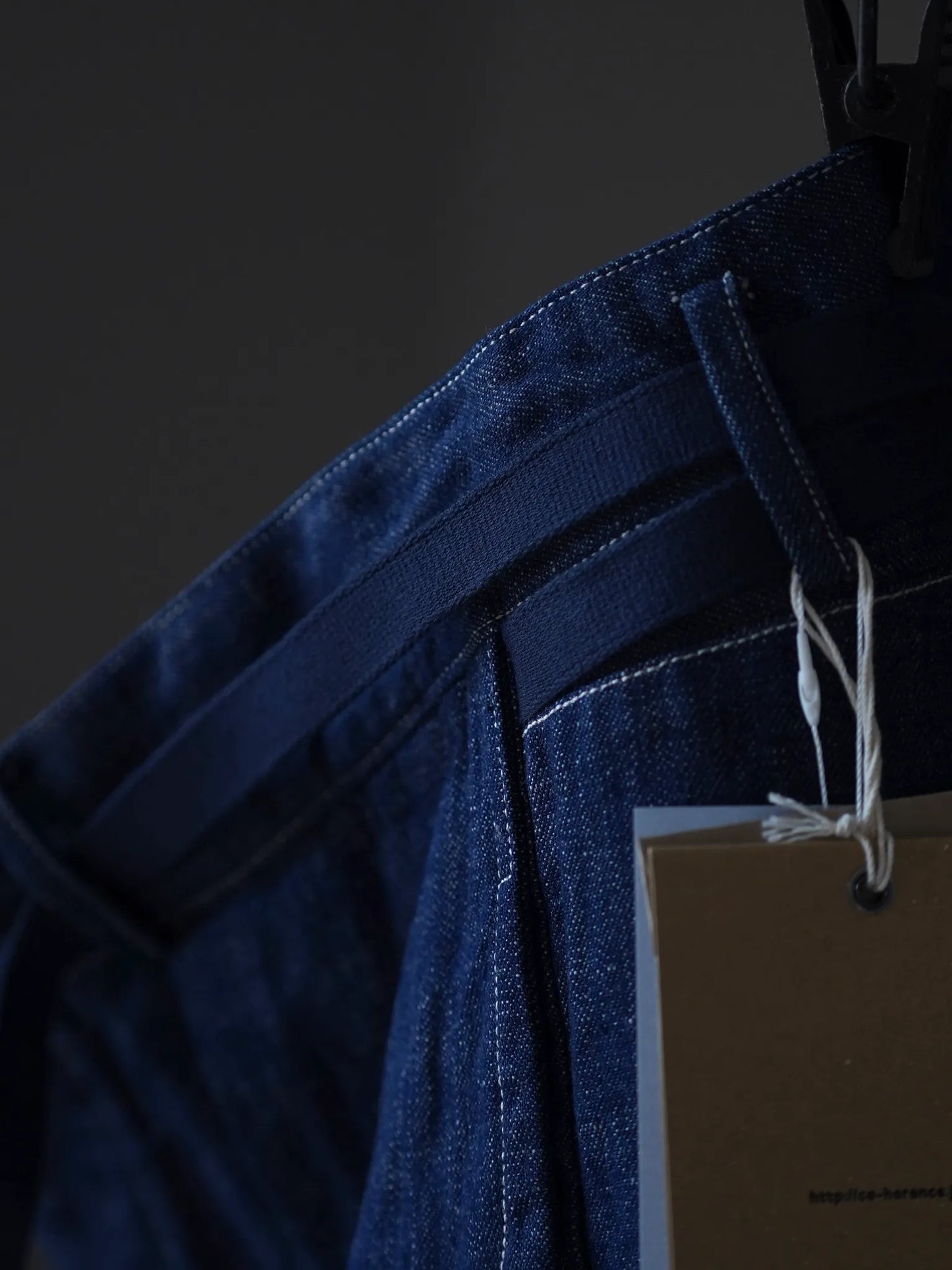 COHÉRENCE | ALAIN 10oz 로거 데님 인디고