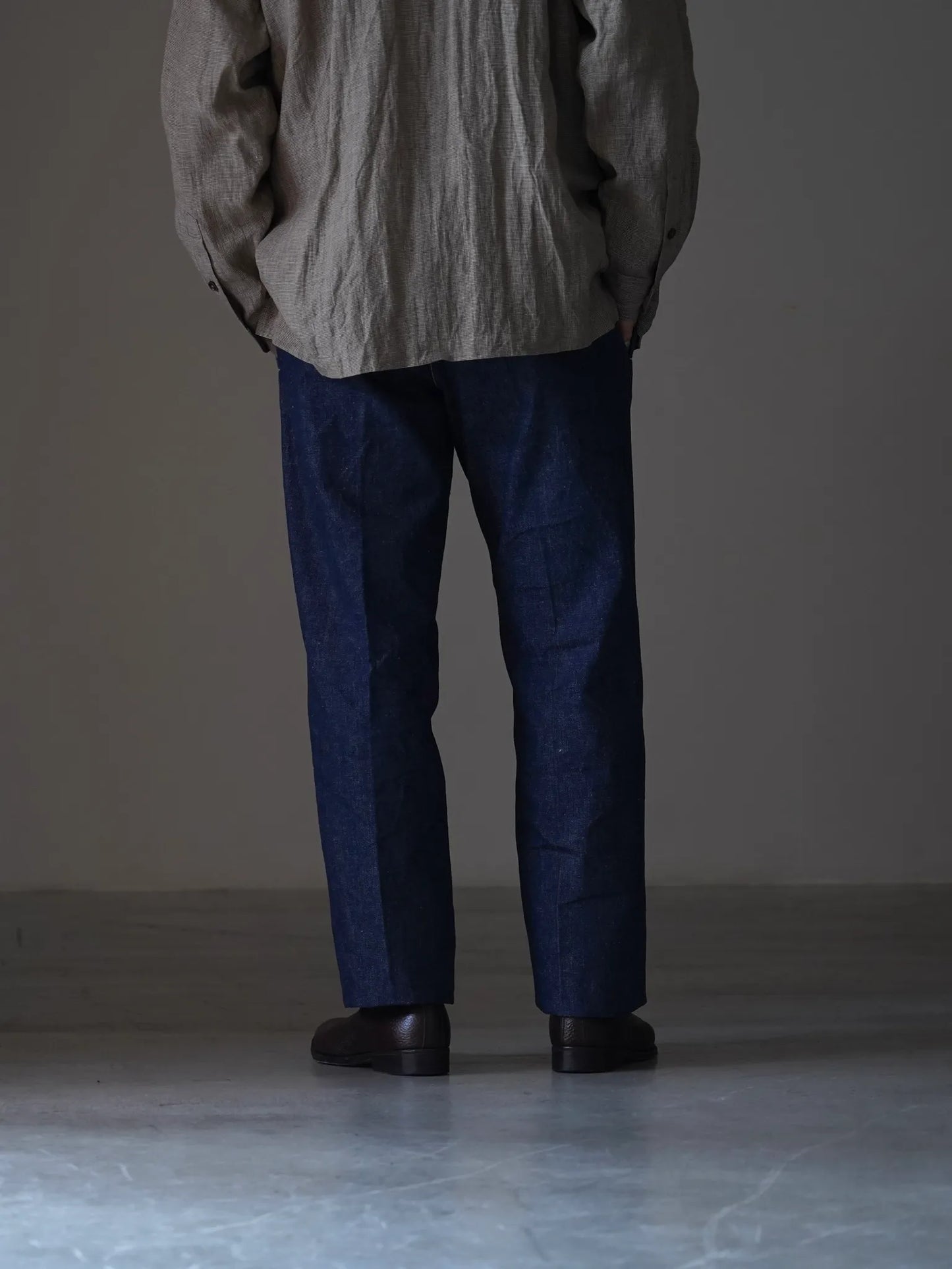 COHÉRENCE | ALAIN 10oz 로거 데님 인디고