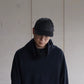 nonnotte | Draping Cap A Charcoal Top (Shadow Herringbone Flannel)