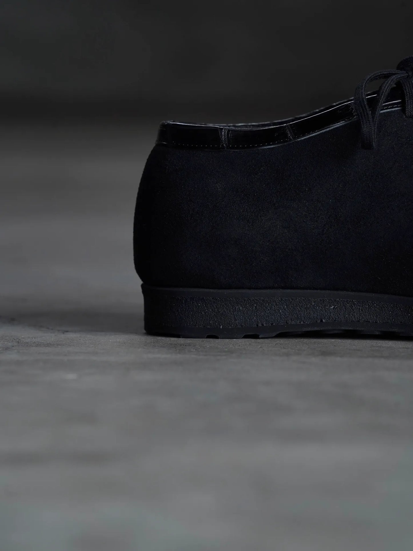 PETROSOLAUM | Tyrolean [Crocodile×Horse reverse] black
