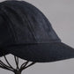 nonnotte | Draping Cap A Charcoal Top (Shadow Herringbone Flannel)
