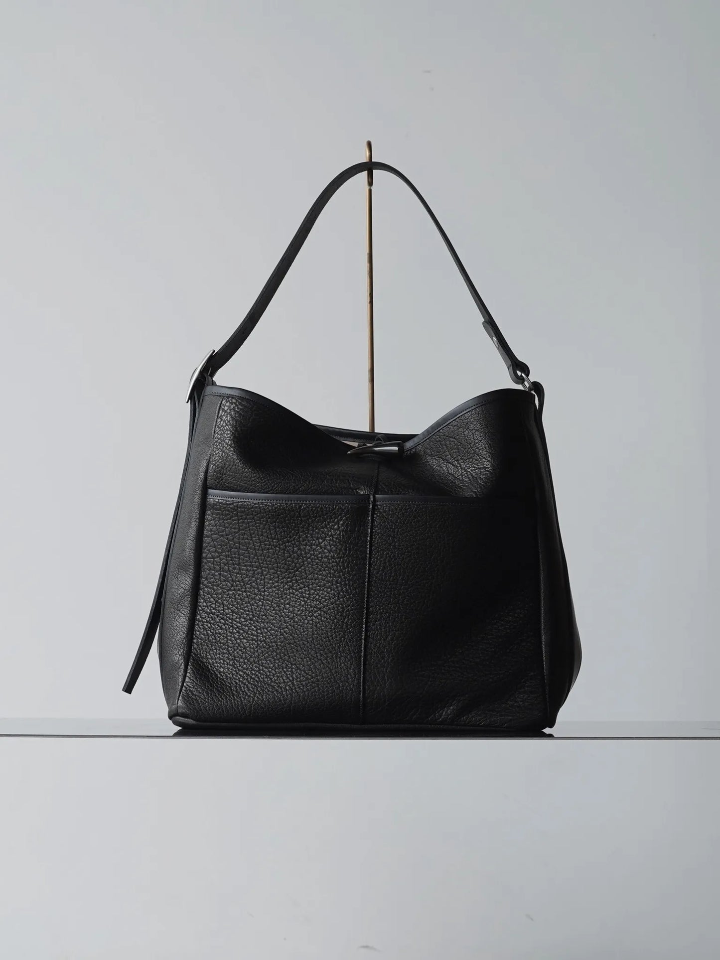 Post Production | 2 Pockets Tote Bag Buffalo BLK