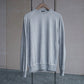 comoli-グレー裏毛-クルーネック-gray-1