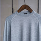 comoli-グレー裏毛-クルーネック-gray-3