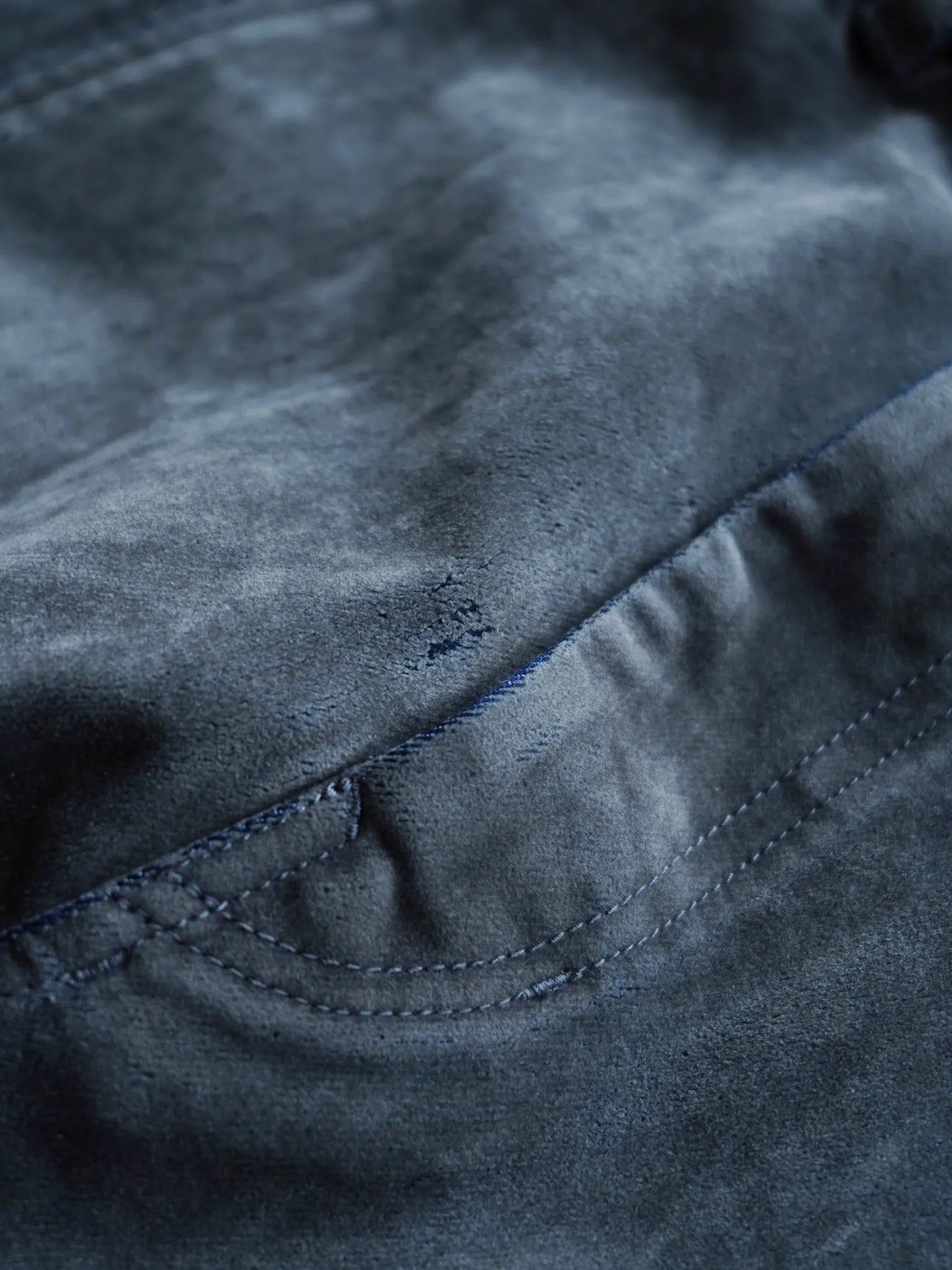 Nomàt | Curve PT / Flocky Denim Ash Black