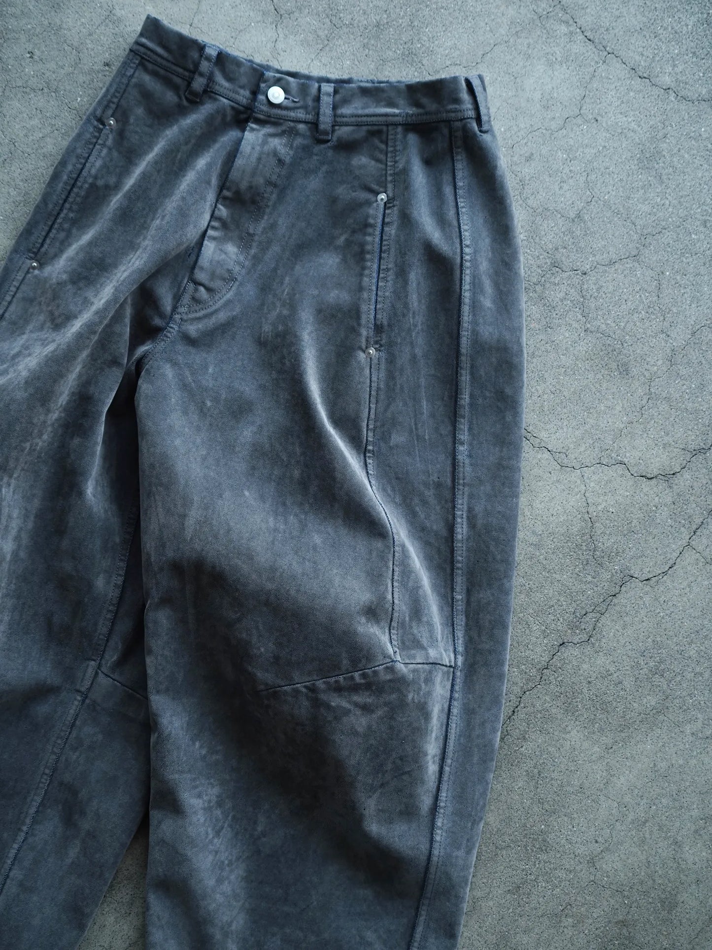 Nomàt | Curve PT / Flocky Denim Ash Black