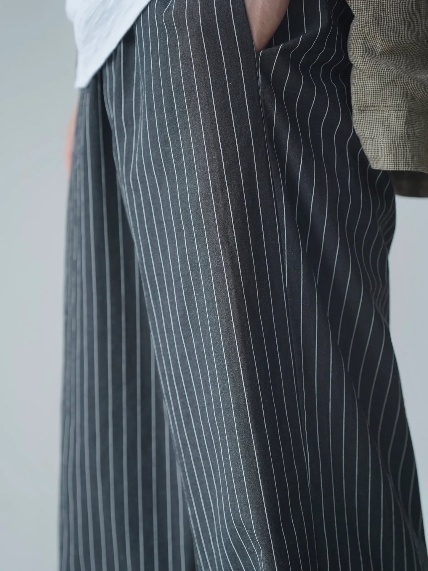 BESTIAIRE | EASY PANTS BLACK STRIPE