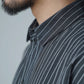BESTIAIRE | BOXY SHIRT BLACK STRIPE