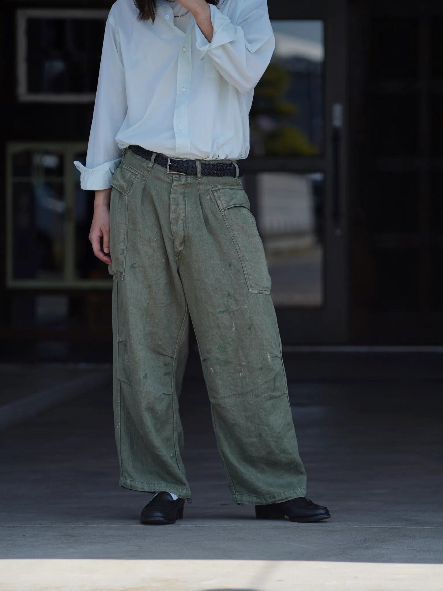 herill-hbt-linen-cargopants-olivedrab-2