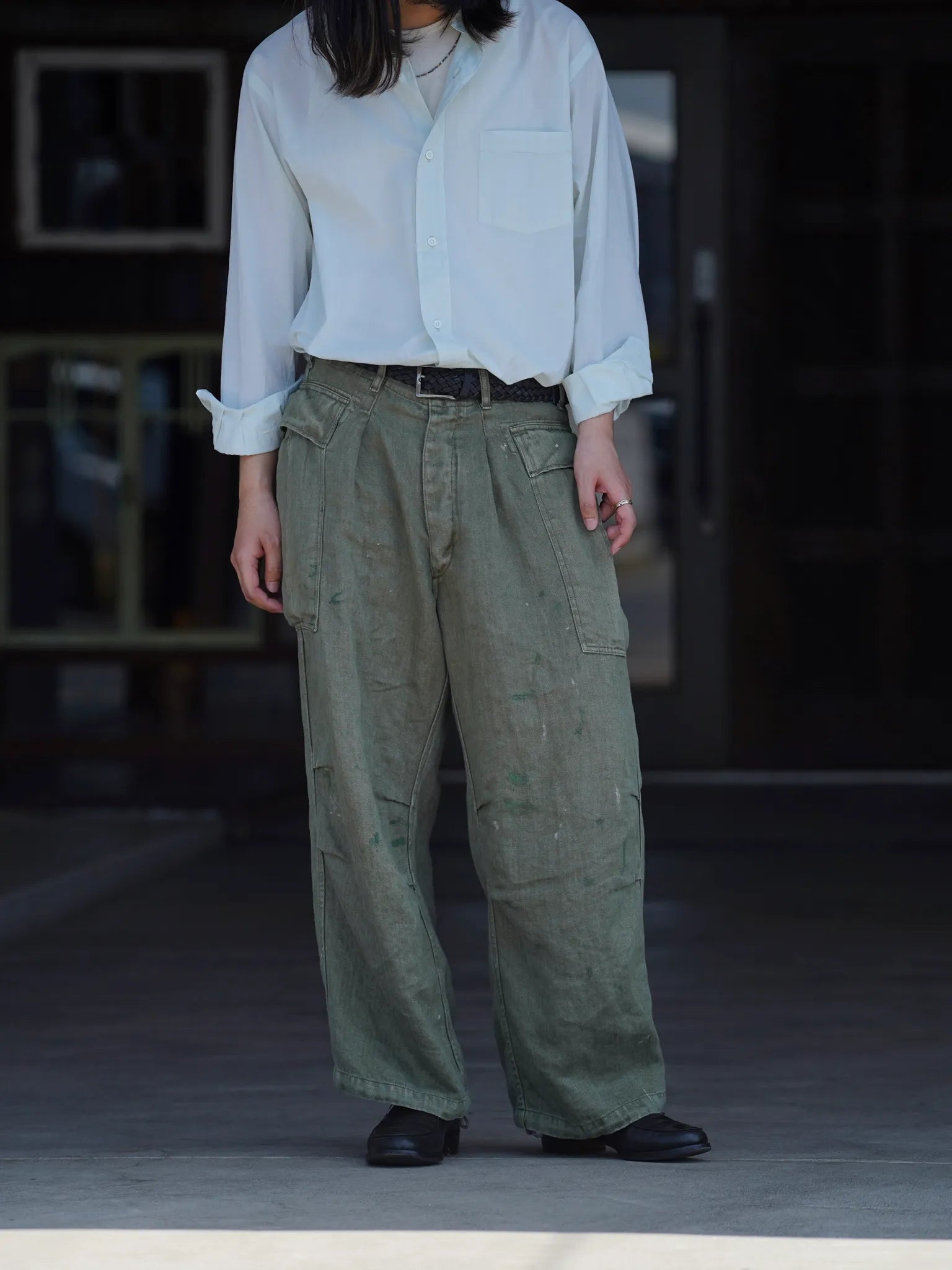 herill-hbt-linen-cargopants-olivedrab-1
