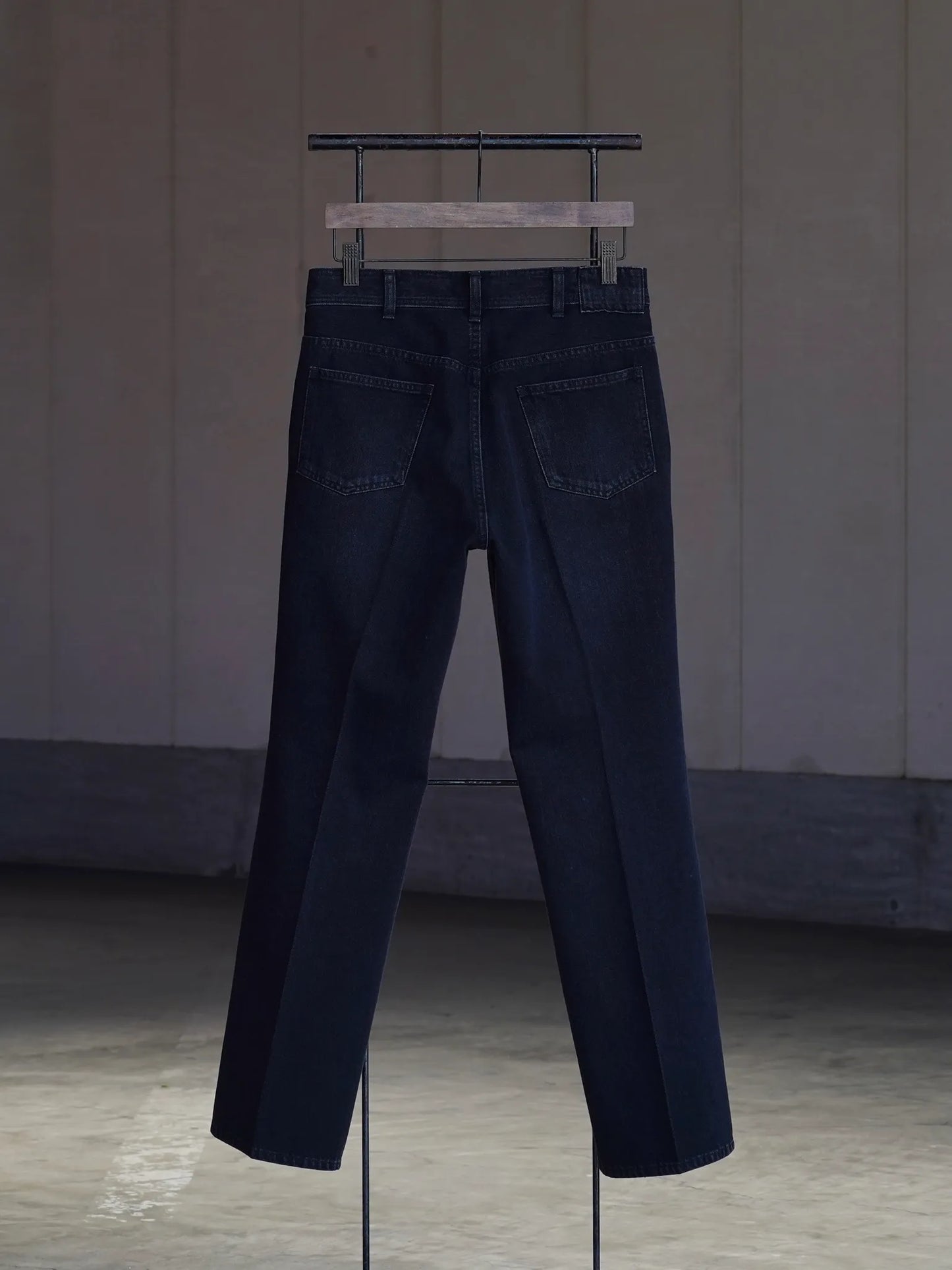 SARTO | COTTON DENIM PANTS TYPE 001 [DENIM] WASHED BLACK