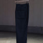 SARTO | CARGO PANTS [DRY WOOL TWILL] BLACK